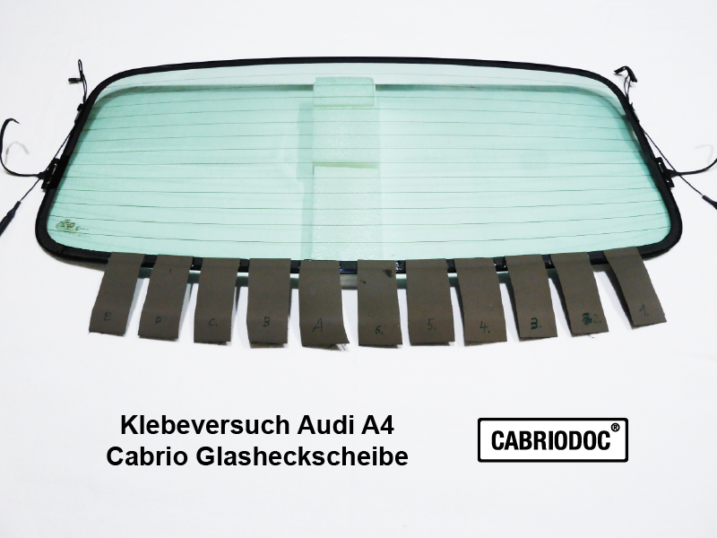 CABRIODOC Cabrio-Glasheckscheibe neu verkleben